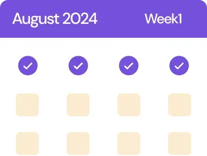 Consistent schedule icon